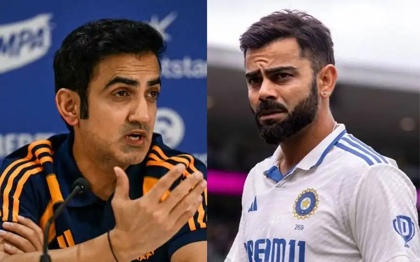 Gautam Gambhir and Virat Kohli [Source: @CricCrazyJohns, @mufaddal_vohra/x]