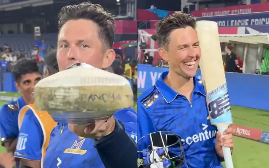 Trent Boult was on fire [Source: @NikUttam/X.com]