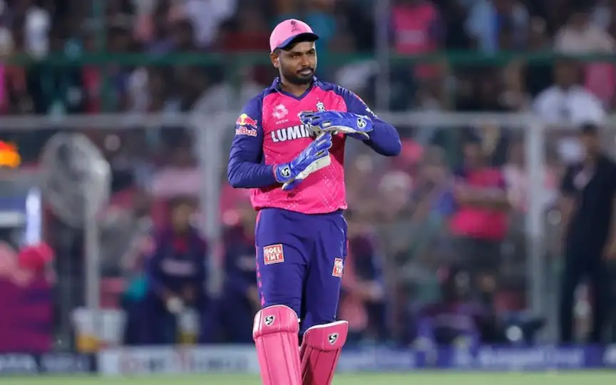 Sanju Samson in IPL 2025 (Source:@Rajiv1841,x.com)