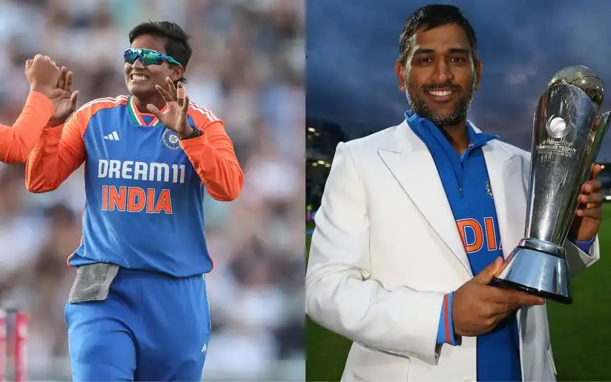 Deepti Sharma inspired by MS Dhoni [Source: @BCCI, @BCCIWomen/X.com]