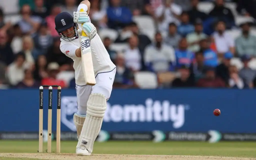 Joe Root in action [Source: AP]