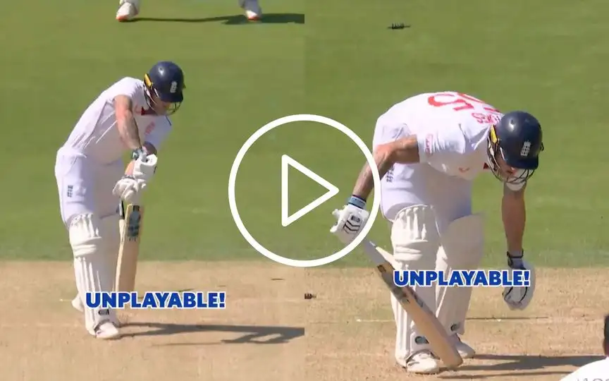 Ben Stokes got dismissed by Jasprit Bumrah [Source:@StarSportsIndia/x.com]