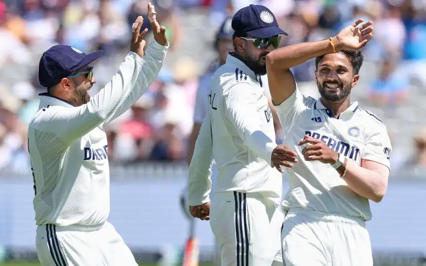Nitish Reddy for India in Test cricket (Source: AP Photos)
