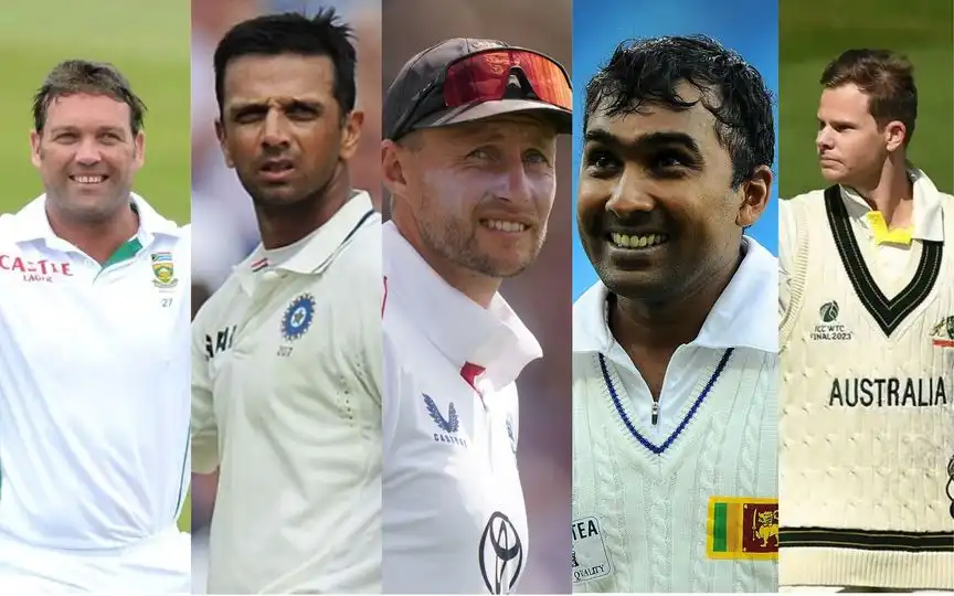 Jacques Kallis, Rahul Dravid, Joe Root, Mahela Jayawardene, Steve Smith (Source: @sportstarweb/X.com, @ICC/X.com)