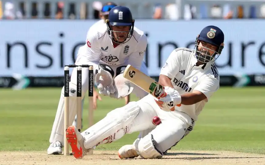 Rishabh Pant against England (Source: AP Photos)