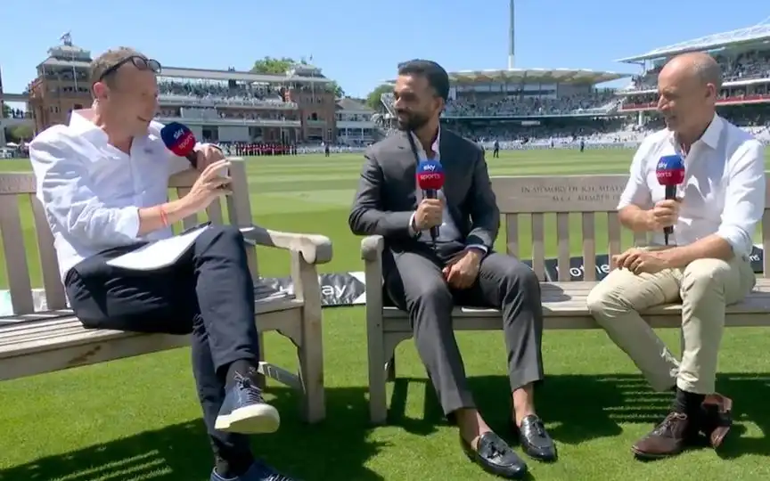 Rahane at Lord's (Source:@SkyCricket/X.com)