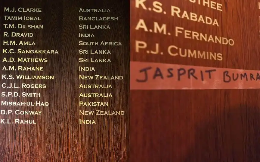 The Lord's Honours Board [Source: @CricCrazyJohns, @HomeOfCricket/x.com]
