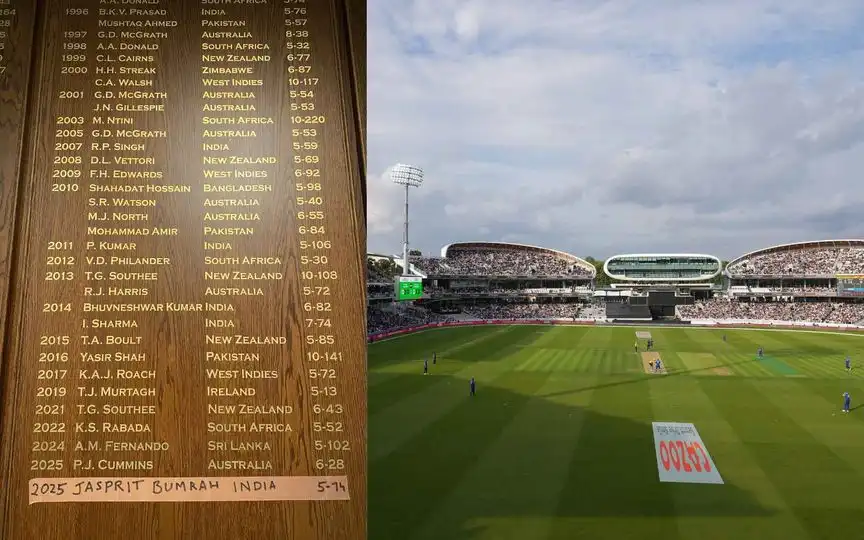 Lord’s Honours Board (Source:@HaHaHowzatt,x.com)