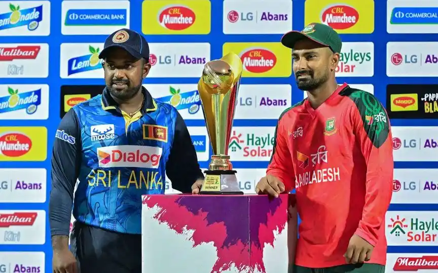 Sri Lanka vs Bangladesh (Source:@ImThimira07,x.com)