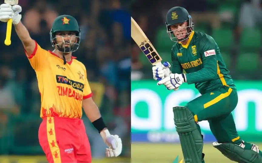 Zimbabwe to face South Africa in tri-series [Source: @saifahmed75, @ProteasMenCSA/X.com]