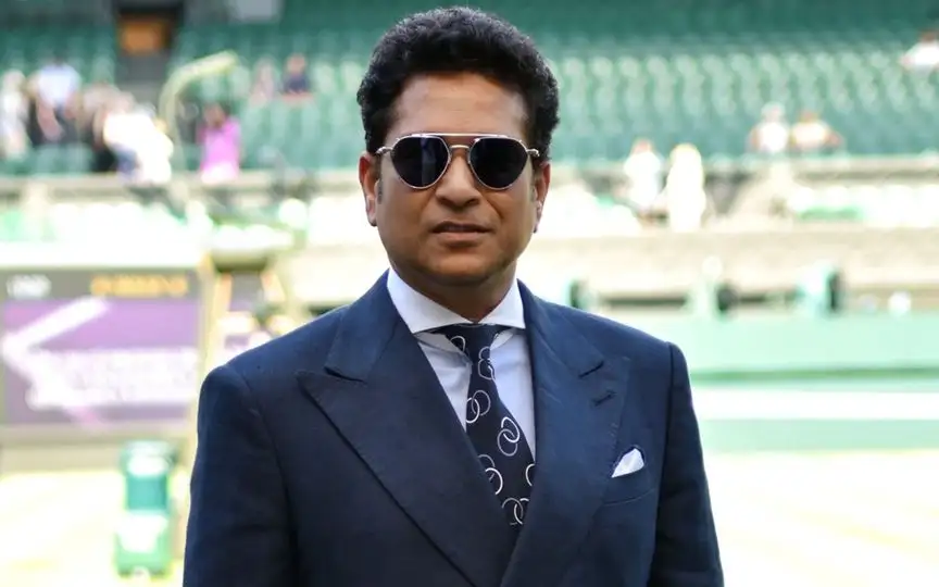 Sachin Tendulkar at Wimbledon 2025 (Source:@Wimbledon,x.com)