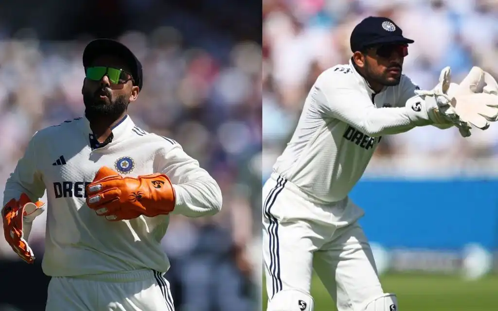 Rishabh Pant, Dhruv Jurel in England (Source: AP Photos)
