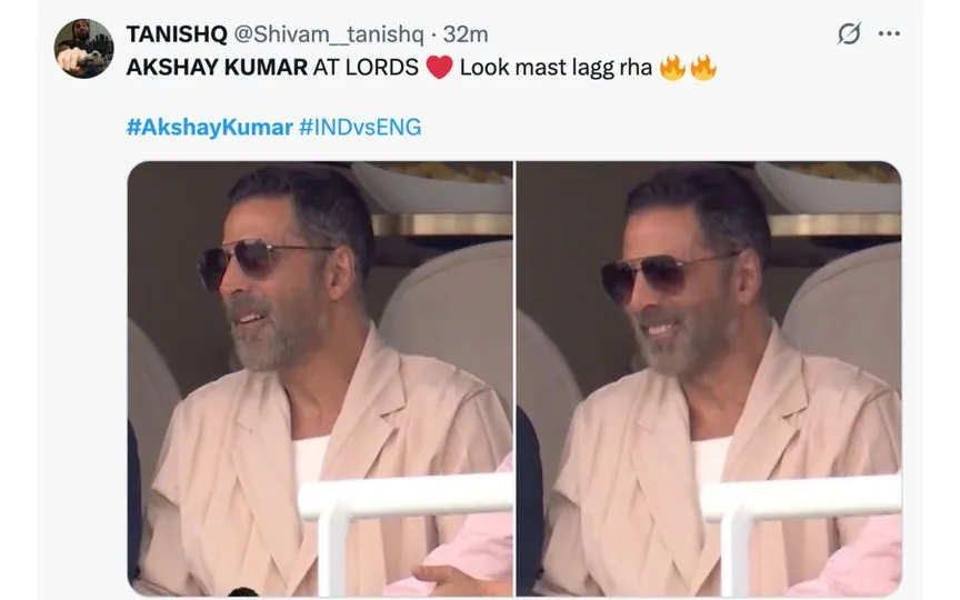 Fan tweet [Source: @Shivam__tanishq/X.com]