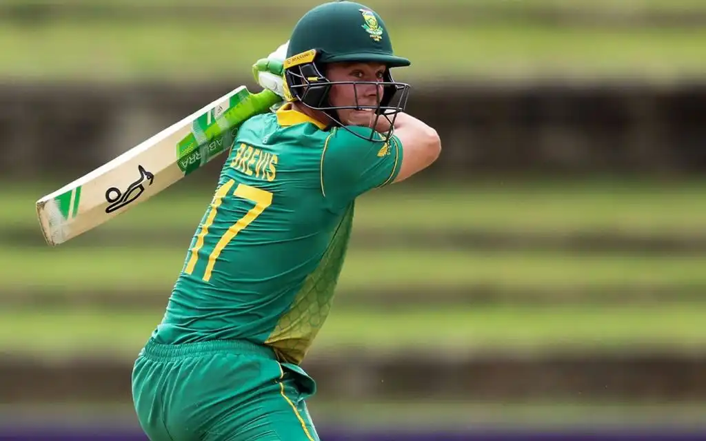 Dewald Brevis in action [Source: @ProteasMenCSA/X]
