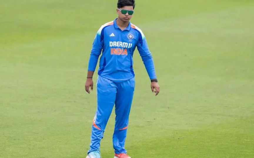 Vaibhav Suryavanshi for India U19 (Source:@SportsCulture24/X.com)