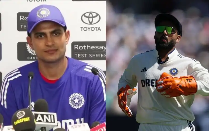 Shubman Gill and Rishabh Pant [Source: @mufaddal_vohra, @Jay_Cricket12/x]