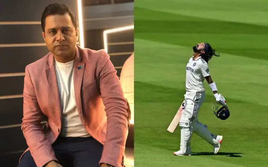 Aakash Chopra Throws Support To KL Rahul (Source: @sanatana_simha/x.com, @cricketaakash/x.com)
