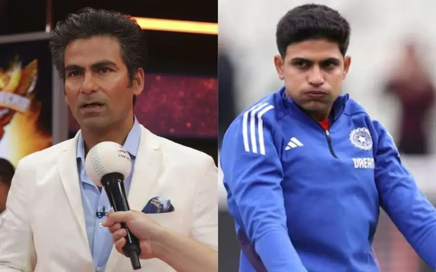 Mohammed Kaif and Shubman Gill [Source: @amarkoii/X.com]