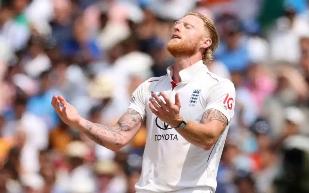 Ben Stokes in third Test (Source: AP)