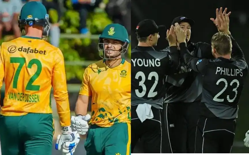 South Africa vs New Zealand [Source: @ProteasMenCSA/x]
