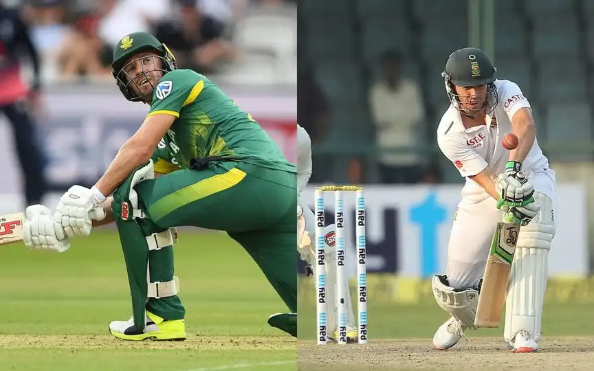 AB De Villiers in ODI and Test for South Africa [Source: @cricketcomau, @mufaddal_vohra/x.com]