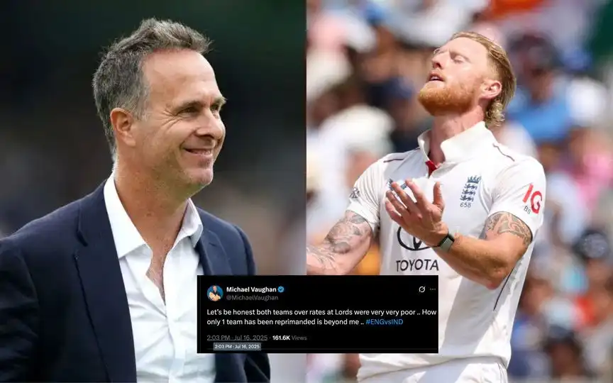 Michael Vaughan on England (Source: AP)