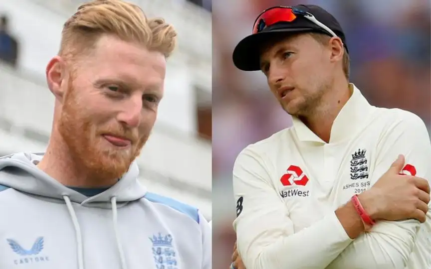 Ben Stokes and Joe Root [Source: @ICC/X.com]