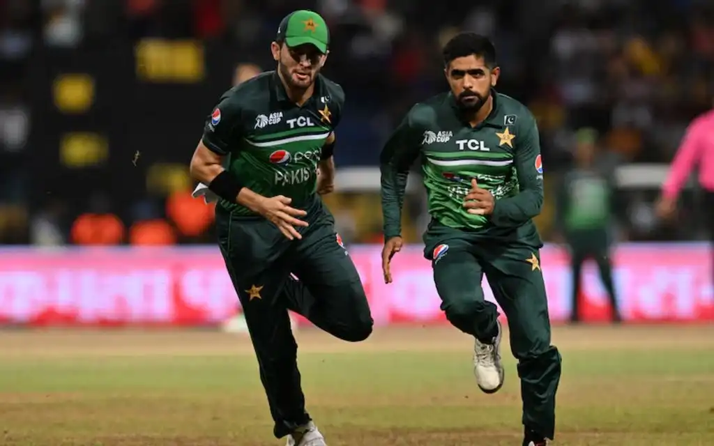 Babar Azam and Shaheen Afridi [Source: @CricketNDTV/X]