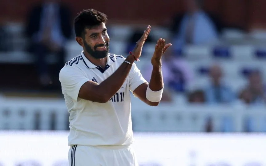 Jasprit Bumrah in action [Source: AP]