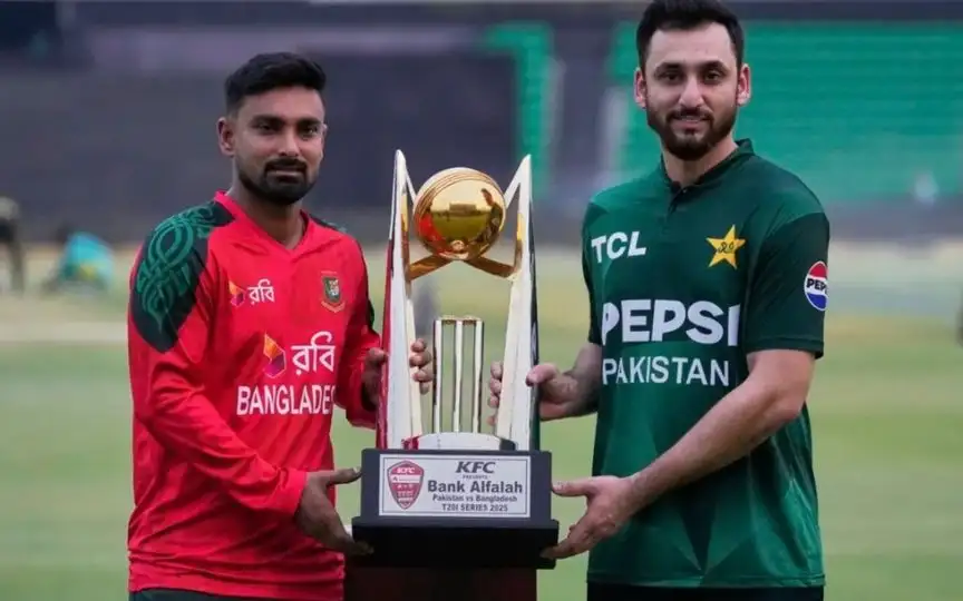 Pakistan tour of Bangladesh 2025 [Source: @_mkverma/X.com]