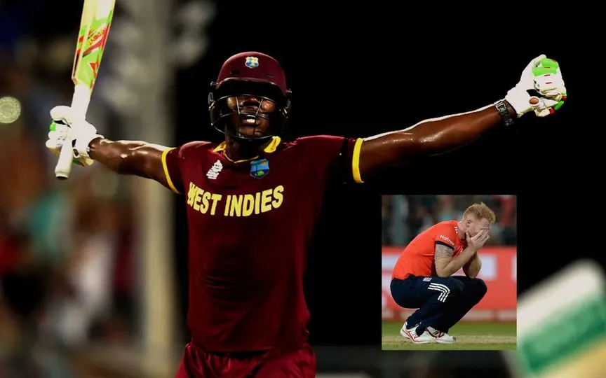 Carlos Brathwaite helped Windies win the T20 WC [Source: @ICC, @cricketcomau/x.com]