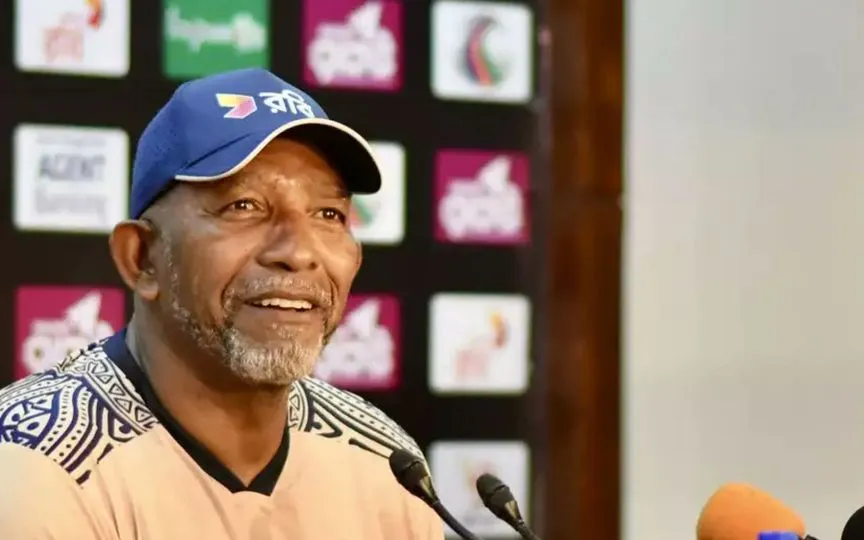 Bangladesh's Head Coach- Phil Simmons (Source:@KKR_Xtra,x.com)