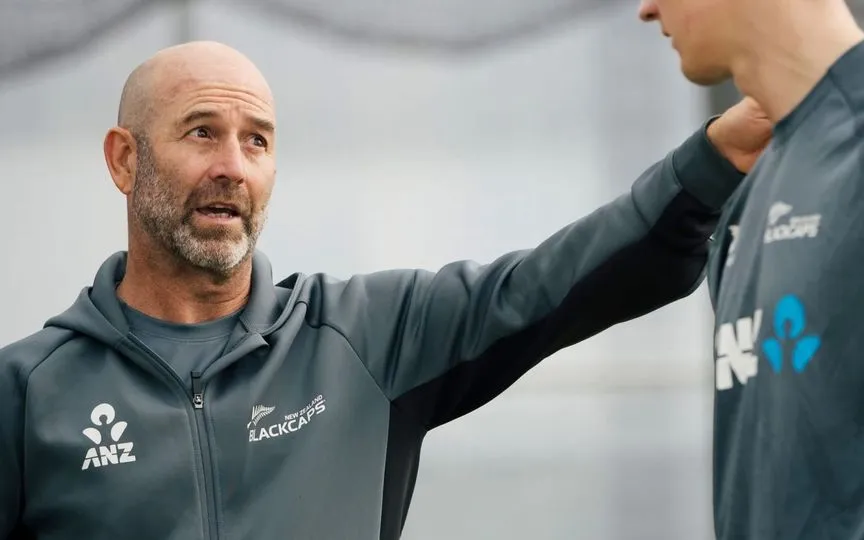 New Zealand's Head Coach- Rob Walter (Source:@BLACKCAPS,x.com)