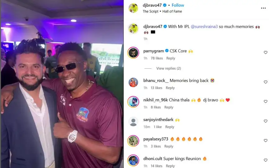 Bravo's Instagram Post (Source: @djbravo47/instagram.com)