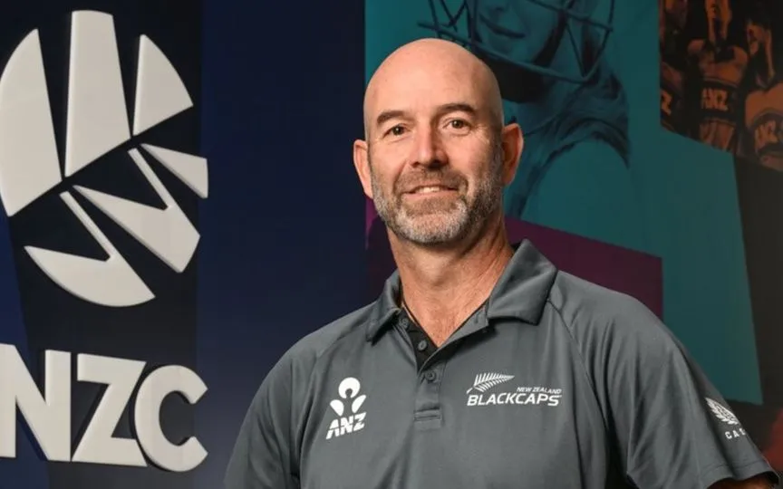 New Zealand's Head Coach- Rob Walter (Source:@BLACKCAPS,x.com)