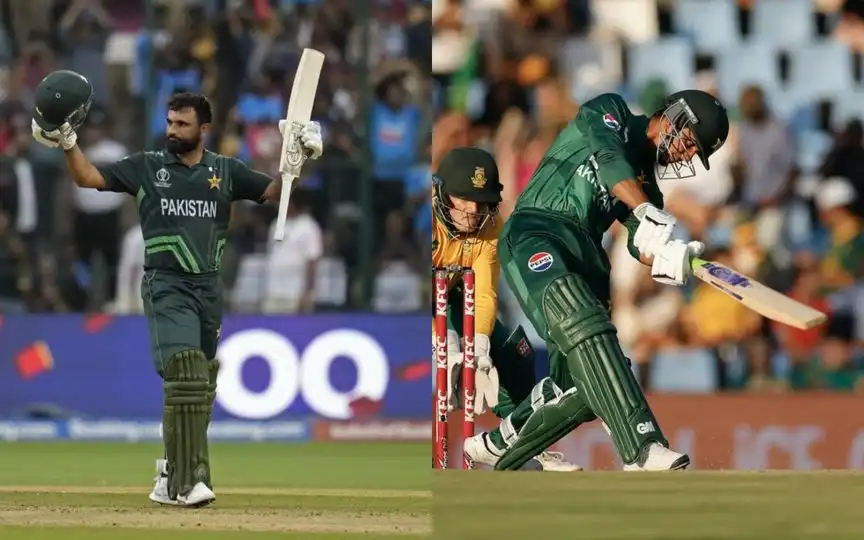 Fakhar Zaman and Saim Ayub [Source: @ICC, @CricCrazyJohns/X]