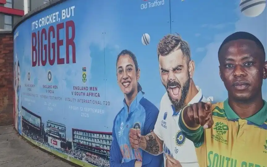 Kohli Features Outside Old Trafford As ECB Uses RCB Star's Brand Value To Promote Games