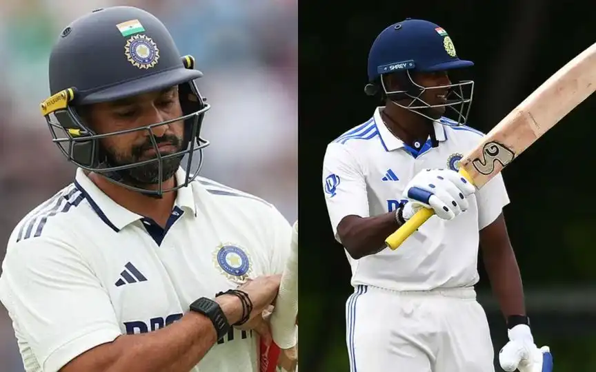 Karun Nair and Sai Sudharsan [Source: @CricCrazyDeepak, @AhmedGT_/x.com]