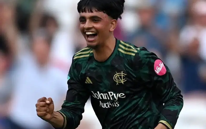 17-Year-Old Farhan Ahmed Takes Hat-Trick And Five Wickets In Vitality Blast