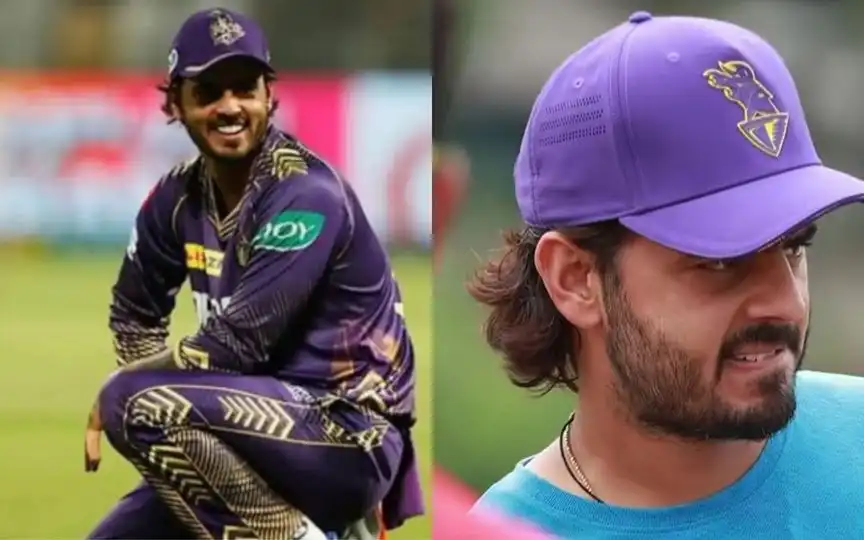 Nitish Rana Still Bleeds Purple As RR Star Spotted In KKR Cap In DPL 2025 Training