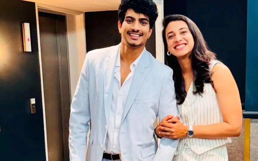 Palash Muchhal's romantic message for Mandhana [Source: @Jay_Cricket12/x.com]
