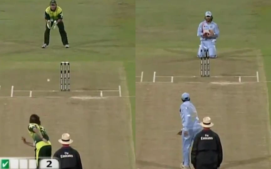Throwback To MS Dhoni Outsmarting Pakistan With A Genius Move That Won India Bowl-Out