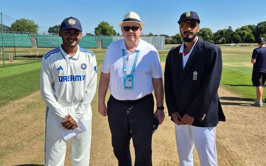 ENG U19 vs IND U19 (Source: @BCCI/X.com)