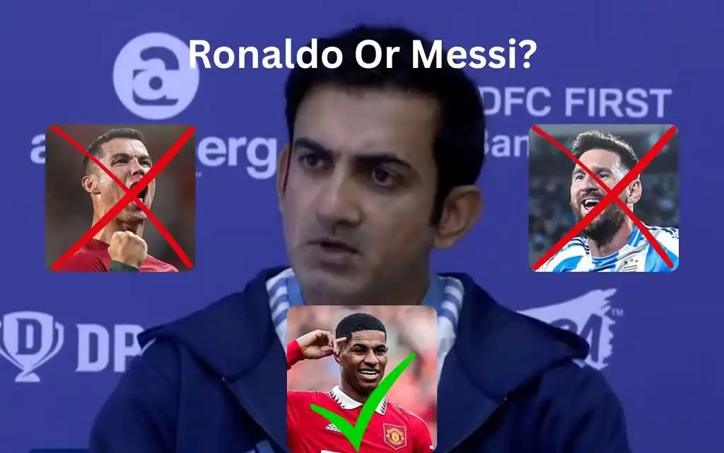 Gautam Gambhir picked his best footballer. [Source - CriccrazyJohns/433/x.com]