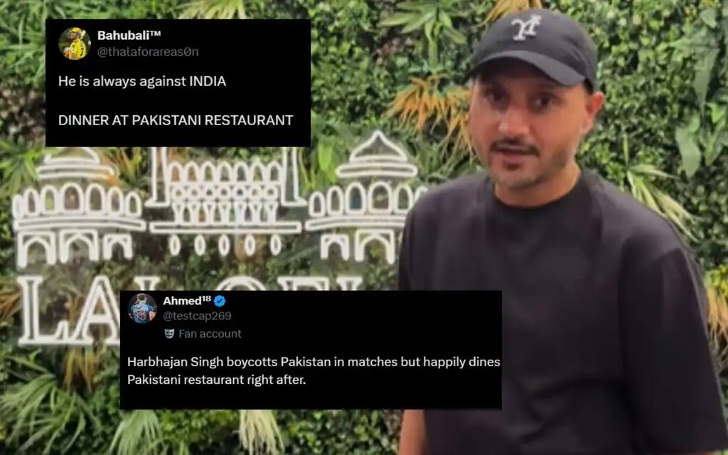Harbhajan Singh [Source: @lalqela/Instagram]