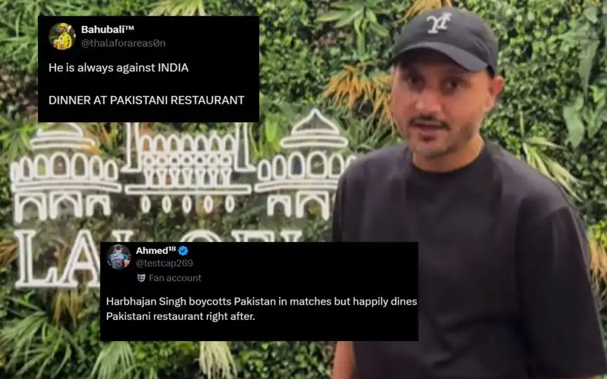 Harbhajan Singh Faces Online Heat For Restaurant Visit Amid IND-PAK WCL Tensions