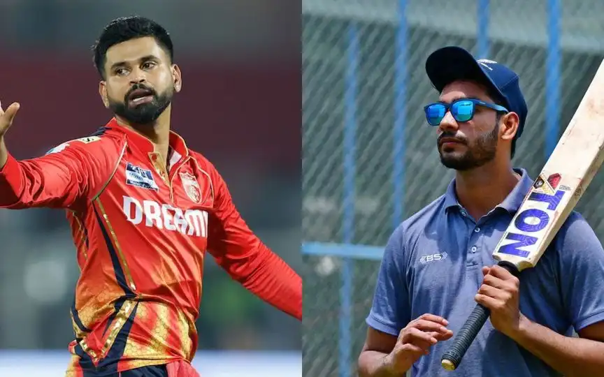 Shreyas and Venkatesh Iyer [Source: @Rokte_Amarr_KKR, @robinchopra10/x.com]
