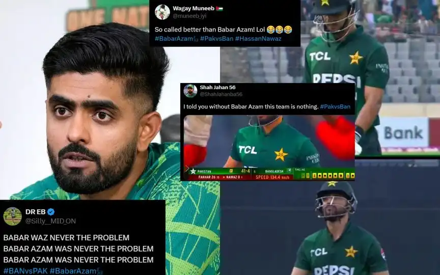 “Babar Azam Was Never The Problem…” Pakistan Fans Erupt As Team Falters Vs Bangladesh