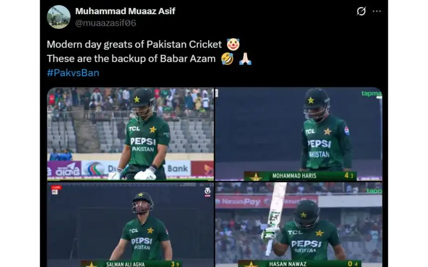 Fan tweets [Source: @muaazasif06/x]