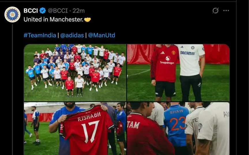 BCCI tweets - (Source : @BCCI/X.com)